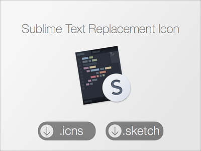 Final Tilted Sublime Icon 2 3 base16 icon ocean replacement sublime sublime text text tilted yosemite