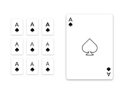 Simple Playing Card Styles