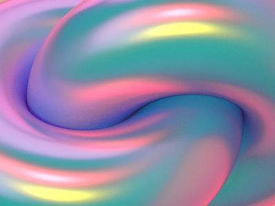 Color Twist 3d arnold c4d cinema4d color design floating iridiscent light maxon minimal modeling reflect render