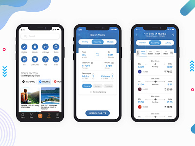 Travel App uidesign