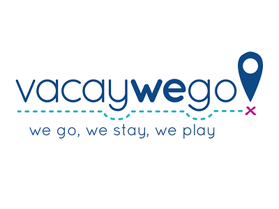 Vacay We Go Logo & Brand Development brand development logo design logo design branding