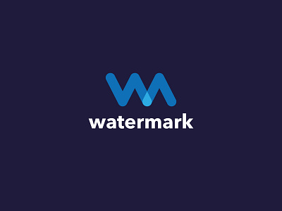 Watermark Logo brand logo design