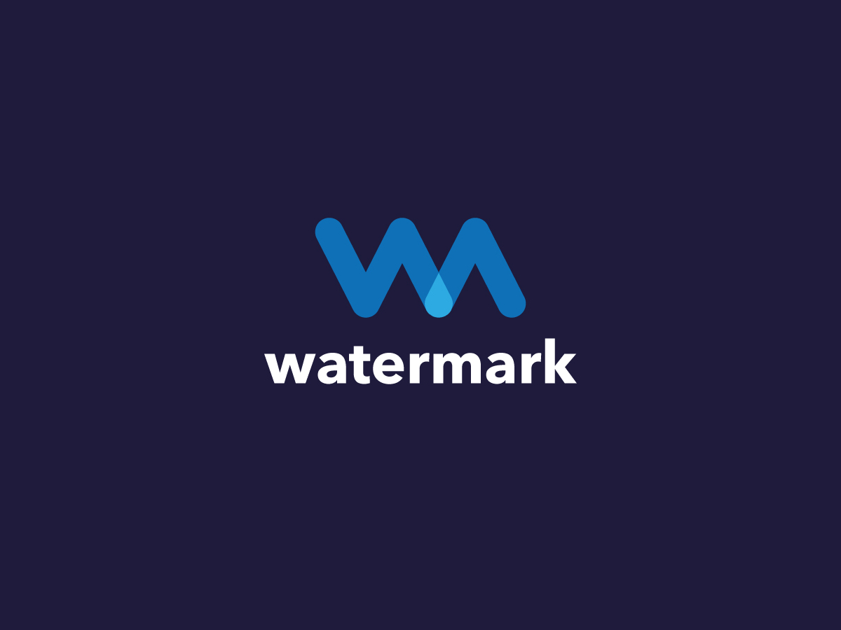 Watermark Logo by Ben Dobson on Dribbble