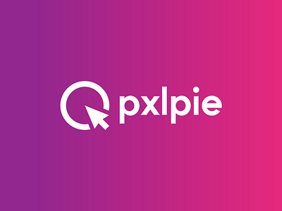 Pxlpie brand logo design web branding