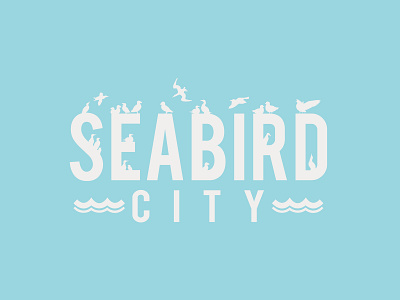 Seabird City Illustration Title