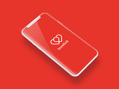 Love Link Screen app branding branding concept logo design