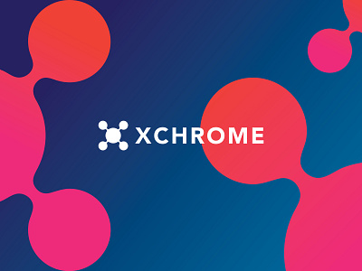 XChrome logo design