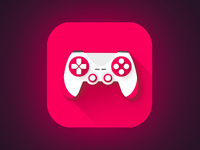 Games App icon game game pad icon ios iphone