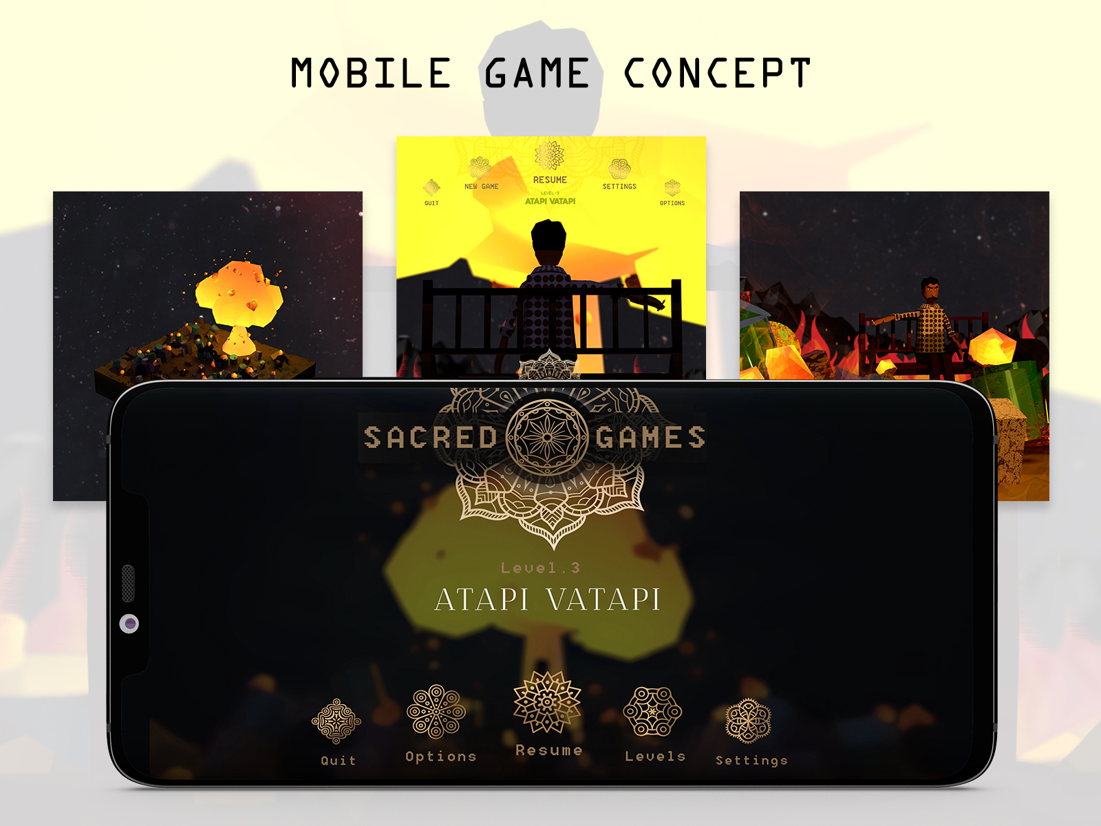 The Sacred Game by Kumudha Rishi on Dribbble