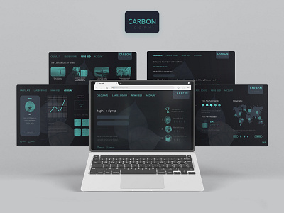 CarbonCopy.com adobe xd carbon footprint eco ecofriendly environment figma global warming save earth sustainability ui ux web design webpage website webtool