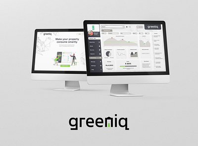 Greeniq, Utility Saas coliving figma logo design product design property management resource management saas software sustainability tech branding ui user flow user persona user research utillity ux web product webpage