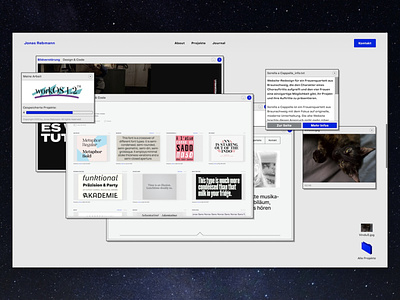 Portfolio Website Project Page Desktop-Style