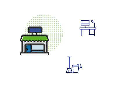 Icons for Care cleaning Co.
