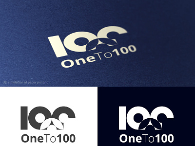 100 100 logo one
