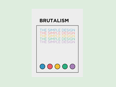 Brutalism The Simple Design banner brutalism brutalist design design
