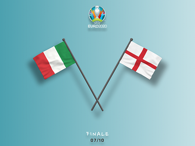 Finale 3d design england euro2020 figma flags illustraion italy
