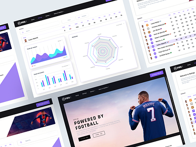 #DailyUI 018: Analytics analytics dailyui design fifa figma stats ui webdesign