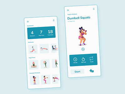 #DailyUI 62: Workout of the Day