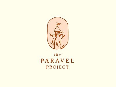 The Paravel Project badge branding design drawn hand illustration illustrator logo