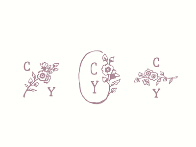 Flower logo options