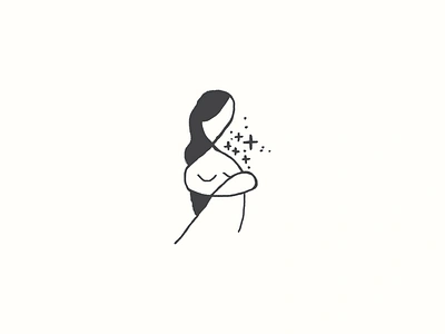 Mother baby breastfeeding illustration mom mother