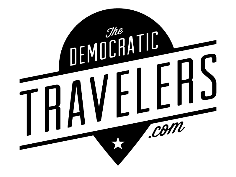 DT Alternate logo map pin travel