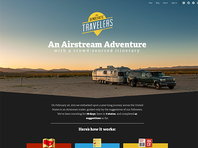 Democratic Travelers Website
