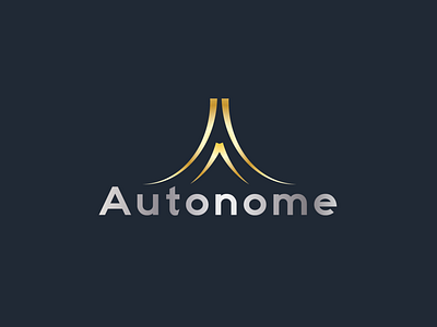 Driverless Car Logo Autonome 03 autonome brand branding dailylogochallenge design driverlesscar logo vector