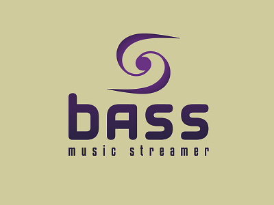 Music Streaming Startup Bass 03 bass dailylogochallenge musicstreamingstartup