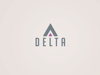 Geometric Shape Delta 03 brand branding dailylogochallenge delta design geometricshape logo vector