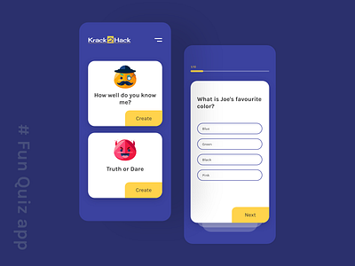 Fun quiz the friends app