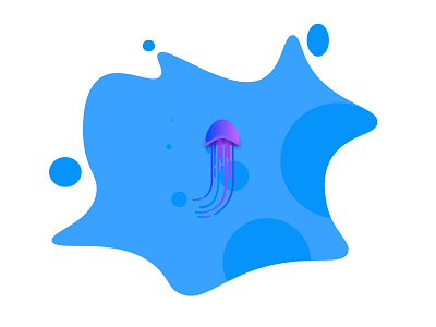J for Jellyfish 36 days of type 36daysoftype animation character design illustration illustrator logo minimal mobile typography vector
