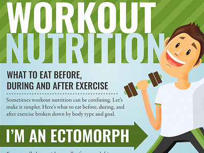 Workout Nutrition brand and identity branding infographics logo
