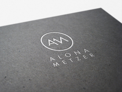 Alona Metzer Logo branding design flat icon illustration lettering logo type typography ui vector