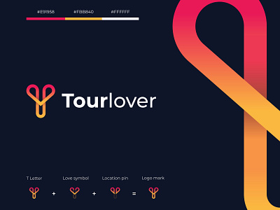 Tourlover logo branding