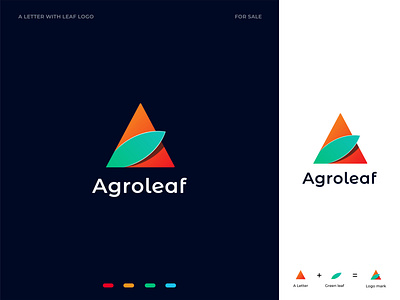 Agroleaf (unused A letter logo mark)