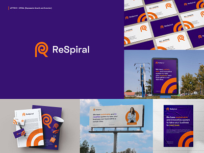 Logo and Brand identity design for ReSpiral