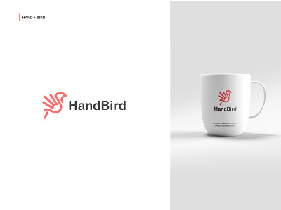 Hand + Bird logo concept (Unused for Sale)