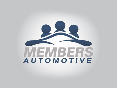 Members Automotive Logo branding