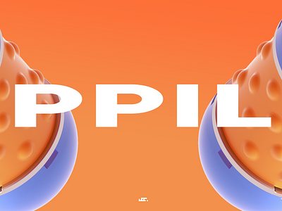 PPIL 3d c4d cinema 4d daily design illustration logo octane render web