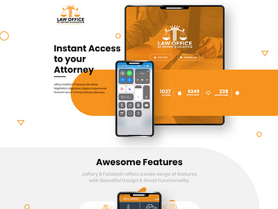 Law Website Layout design landing page landing page design landingpage modern design ui ux design uidesign website concept