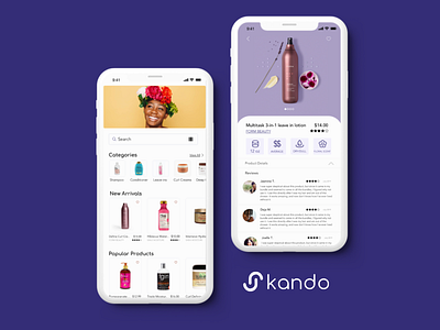 Kando App app branding mobile ui ux