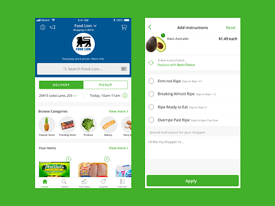 Instacart Redesign