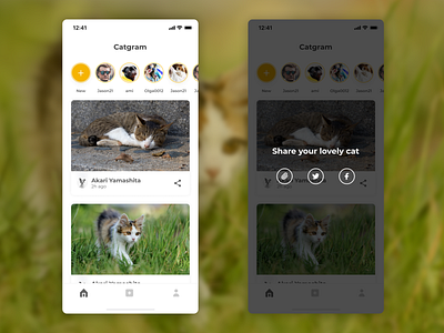 Daily UI - #010 Social Share