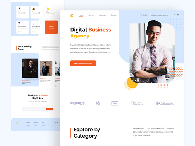 Business Agency Landing Page