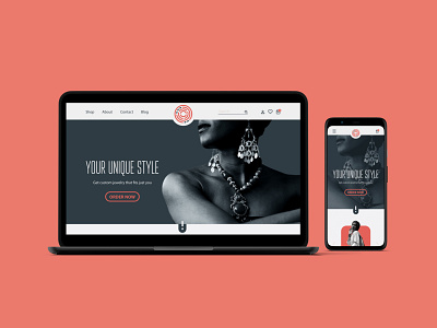 House Of Mobu - Landing Page Design