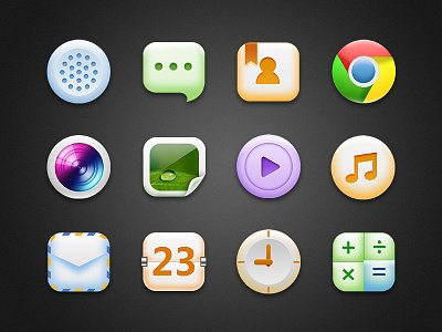 Fresh icons