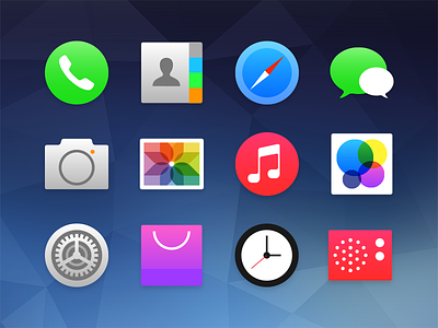 iOS7 + Flyme3.0 Redesign flyme icon ios