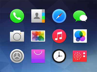 iOS7 + Flyme3.0 Redesign