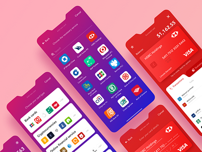 Adding new card in Financial app app application bank card design finance financial app minimal mobile typography ui ux